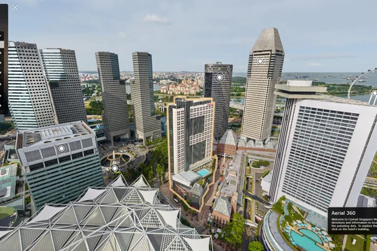 Virtual Tour at Conrad Centennial Singapore Hotel