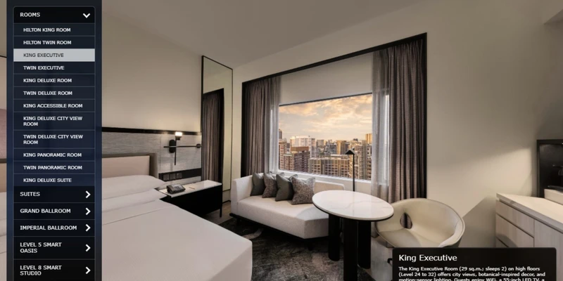 Hilton Singapore Orchard 360 Virtual Tour