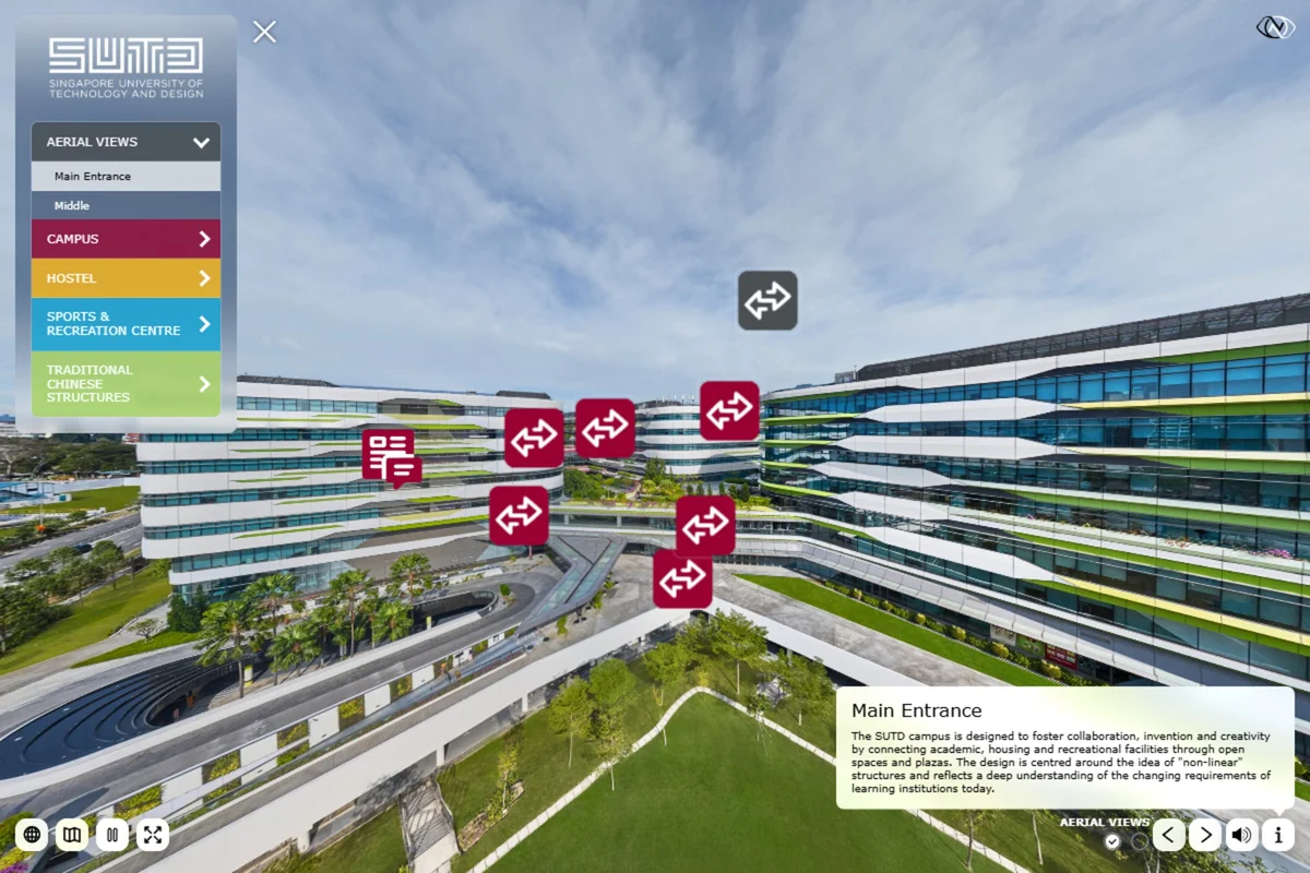 Singapore University of Technology & Design Virtual Tour
