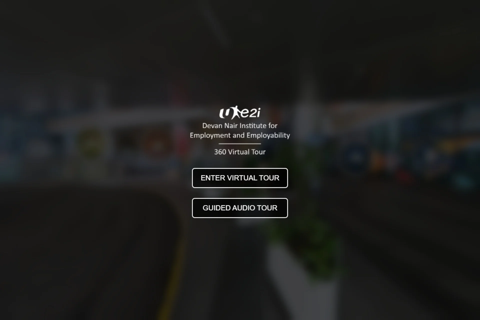Choose between the standard virtual tour and the guided audio tour.