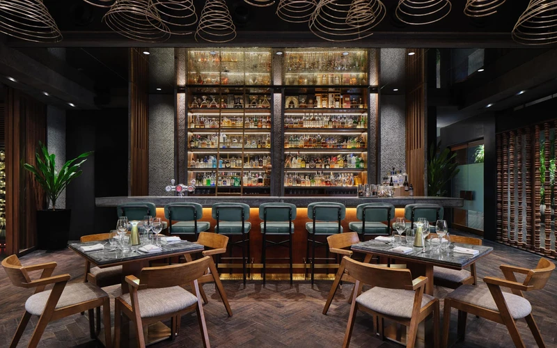 Commercial Interior Photography for CÉ LA VI Club Lounge and Nightclub in Singapore