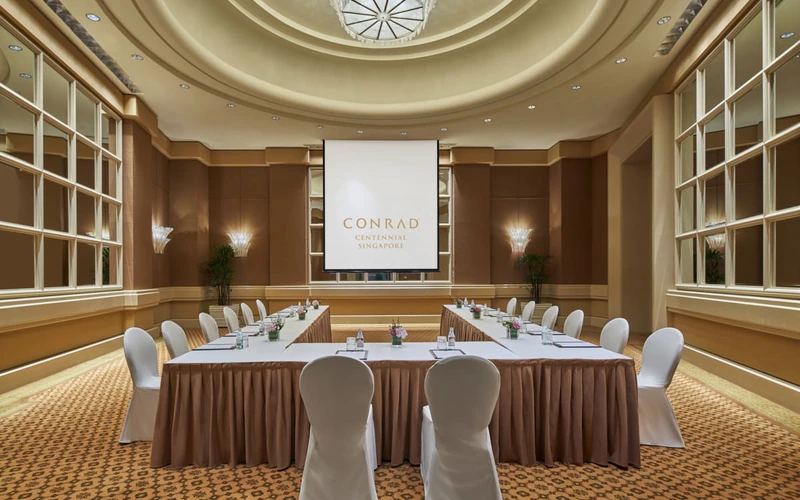 Meeting Room & Function Room Photography at Conrad Singapore