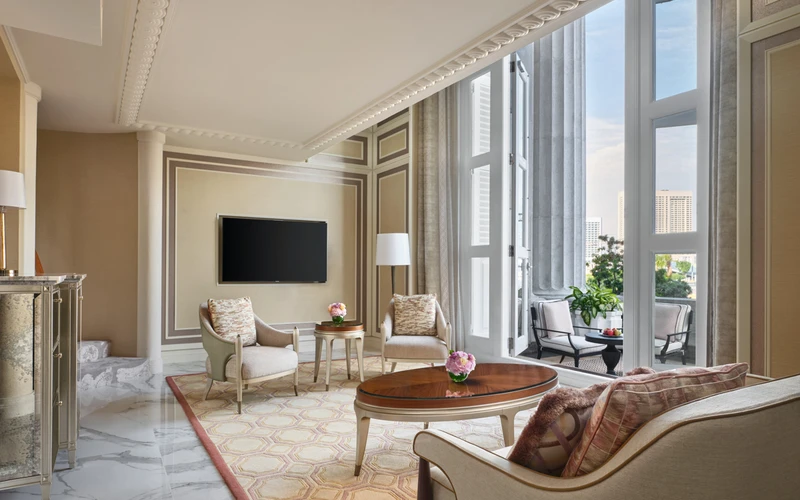 Hotel Photography of The Fullerton Hotel Singapore Loft Suites