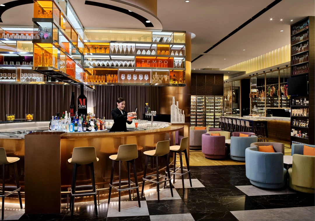 Grand Copthorne Waterfront Hotel Singapore Tempo bar and restaurant