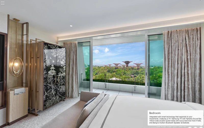 Marina Bay Sands 360 Hotel Virtual Tour