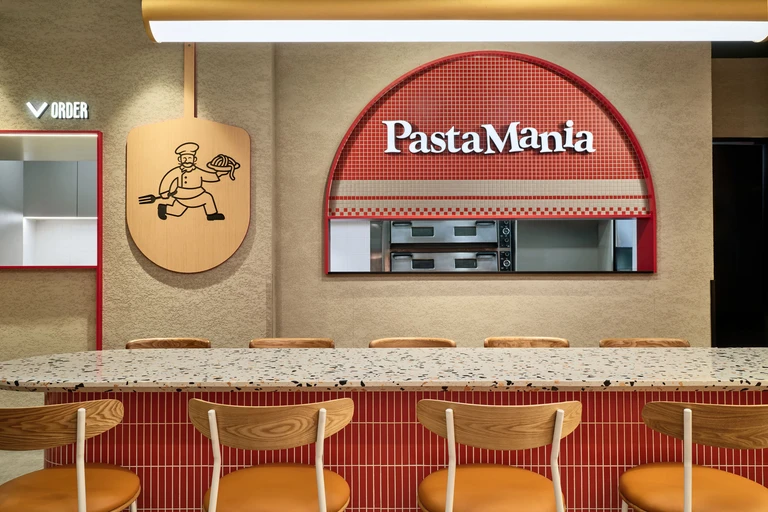PastaMania Singapore - Interior Design Photography