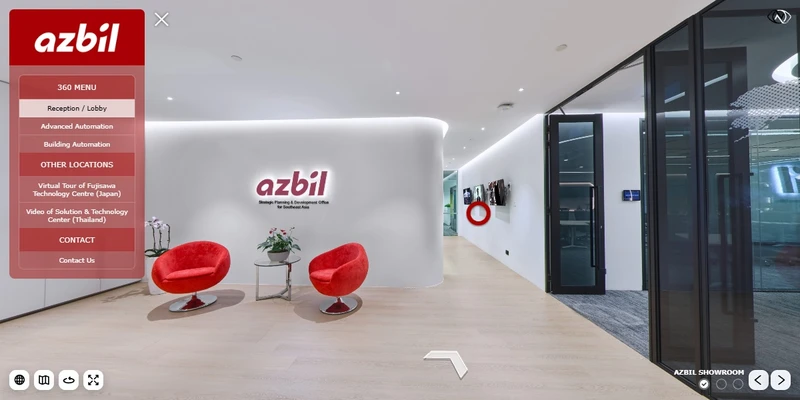 Azbil Manufacturing Showroom