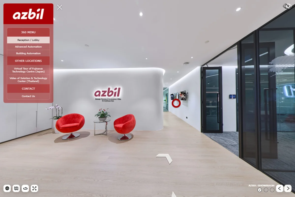 Azbil Singapore Virtual Showroom