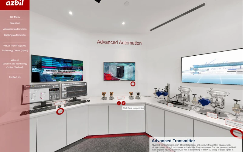 360 Virtual Tour of the Azbil Showroom in Singapore