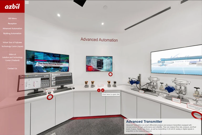 360 Virtual Tour of the Azbil Showroom in Singapore