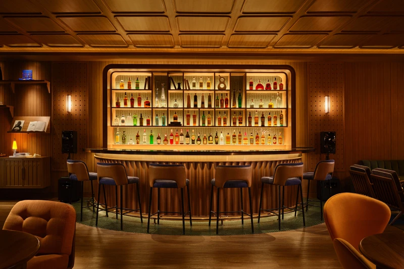 APT 101 Bangkok whiskey room bar front view