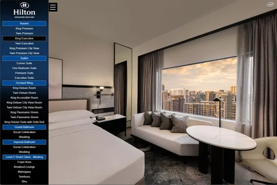 Hilton Singapore Orchard Virtual Tour