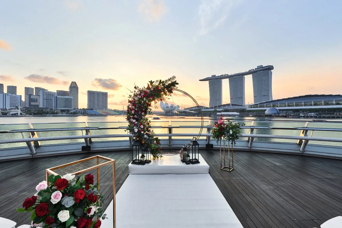 MONTI at 1-Pavilion — Sunrise Wedding Setup