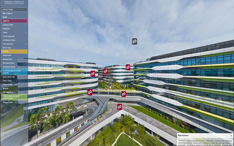 360 Virtual Tour for Singapore University of Technology and Design