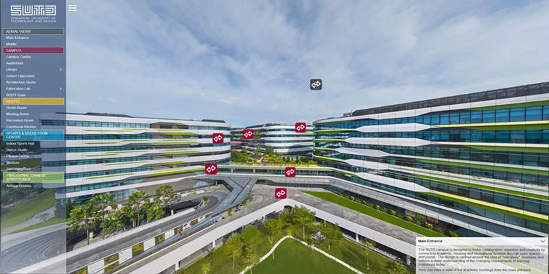 Singapore University of Technology and Design Virtual Tour